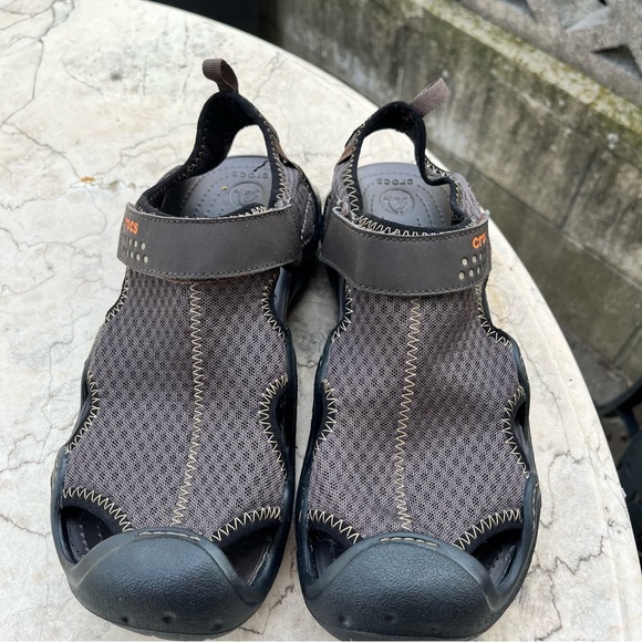 CROCS Shoes Crocs 541 Swiftwater Mesh Fisherman Deck Sandals Hiking